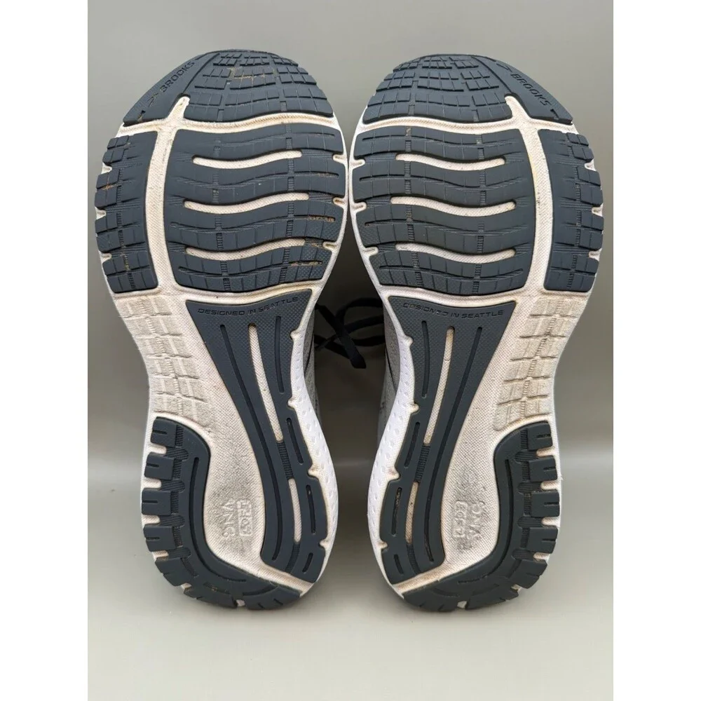 Brooks Glycerin 19 Womens Size 10.5 Gray Black Breathable Running 1203431B085